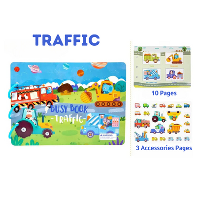 Montessori Sticker Busy Book