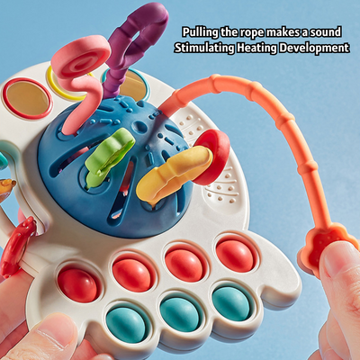 Montessori Silicone Pulling Toy