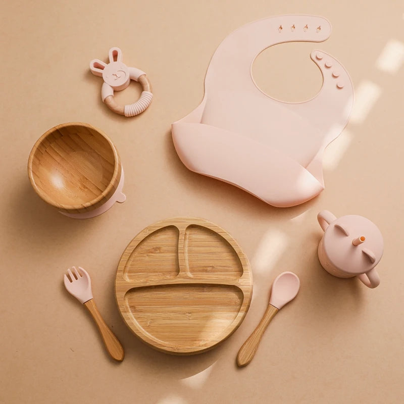 Silicone Baby Feeding Set