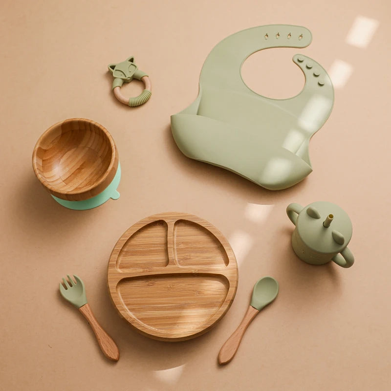 Silicone Baby Feeding Set