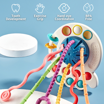 Montessori Silicone Pulling Toy