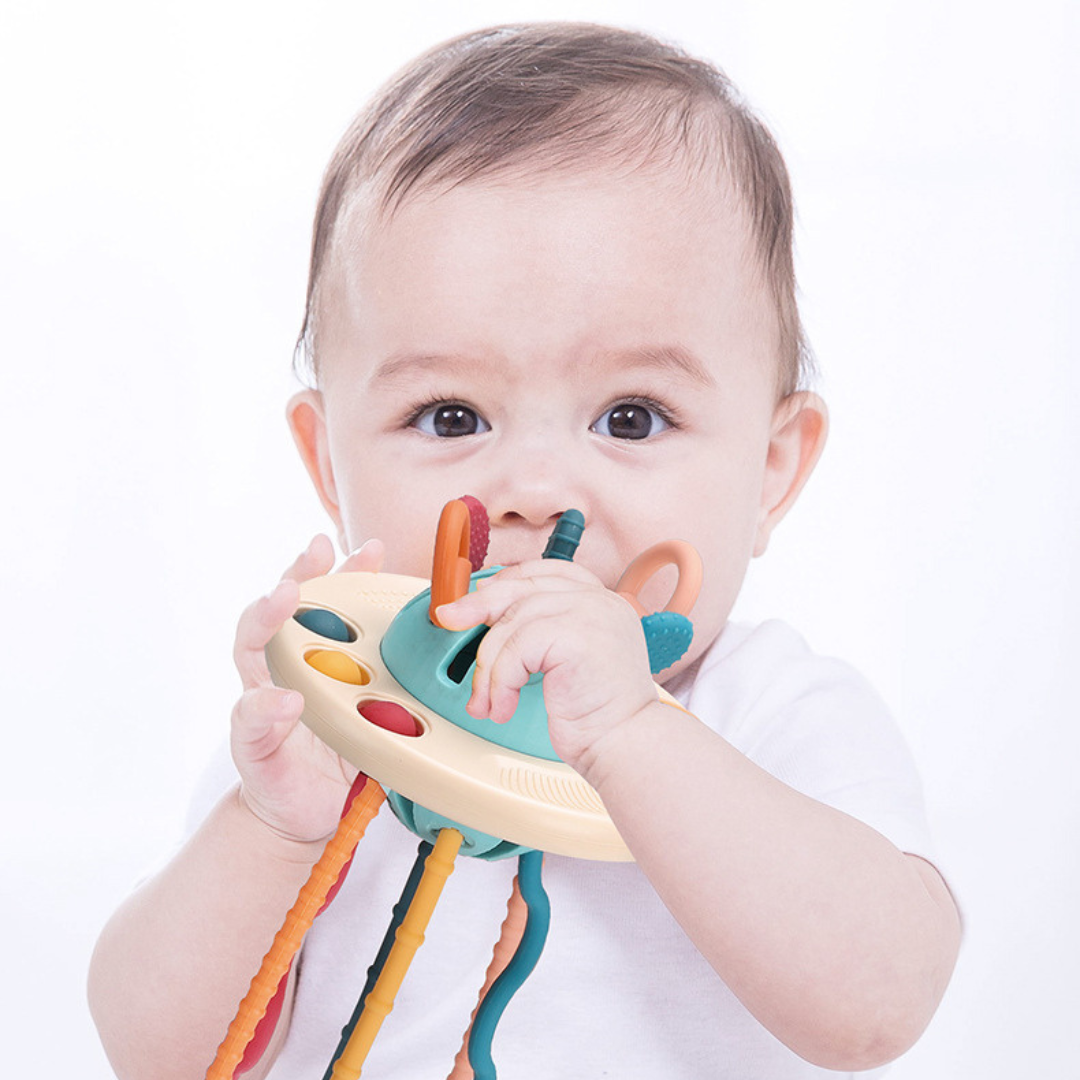 Montessori Silicone Pulling Toy