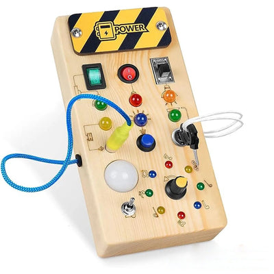 Montessori Wooden Switch Board