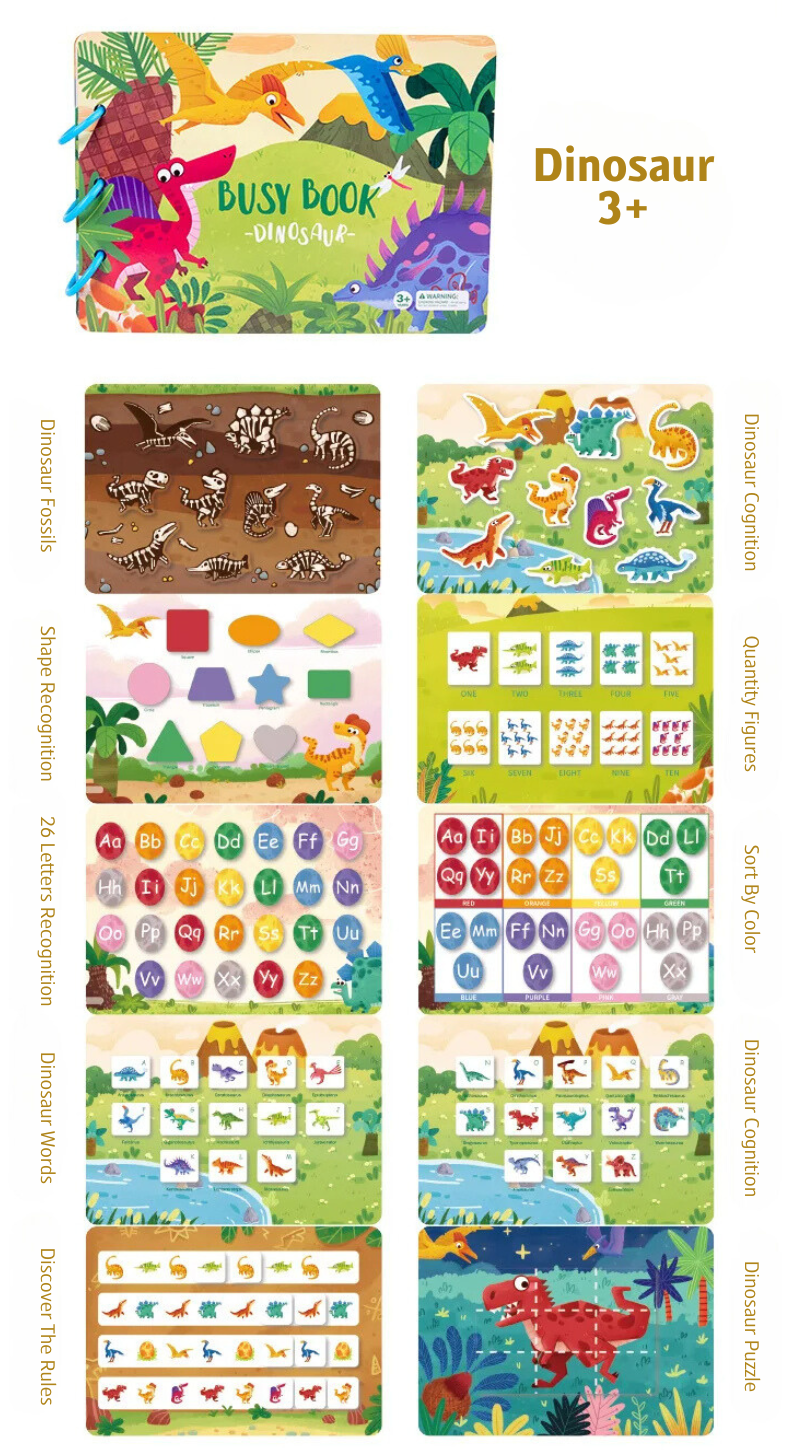 Montessori Sticker Busy Book