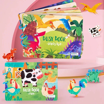 Montessori Sticker Busy Book