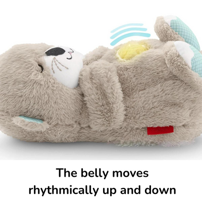 Breathing Otter Soothing Plush