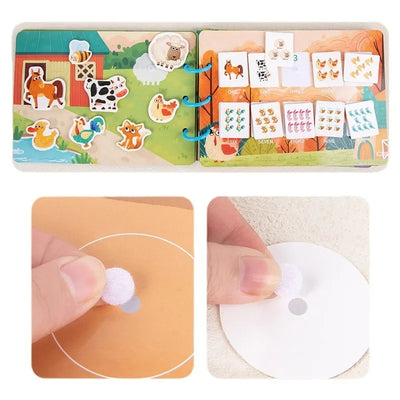 Montessori Sticker Busy Book