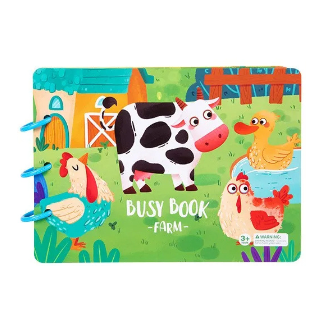 Montessori Sticker Busy Book