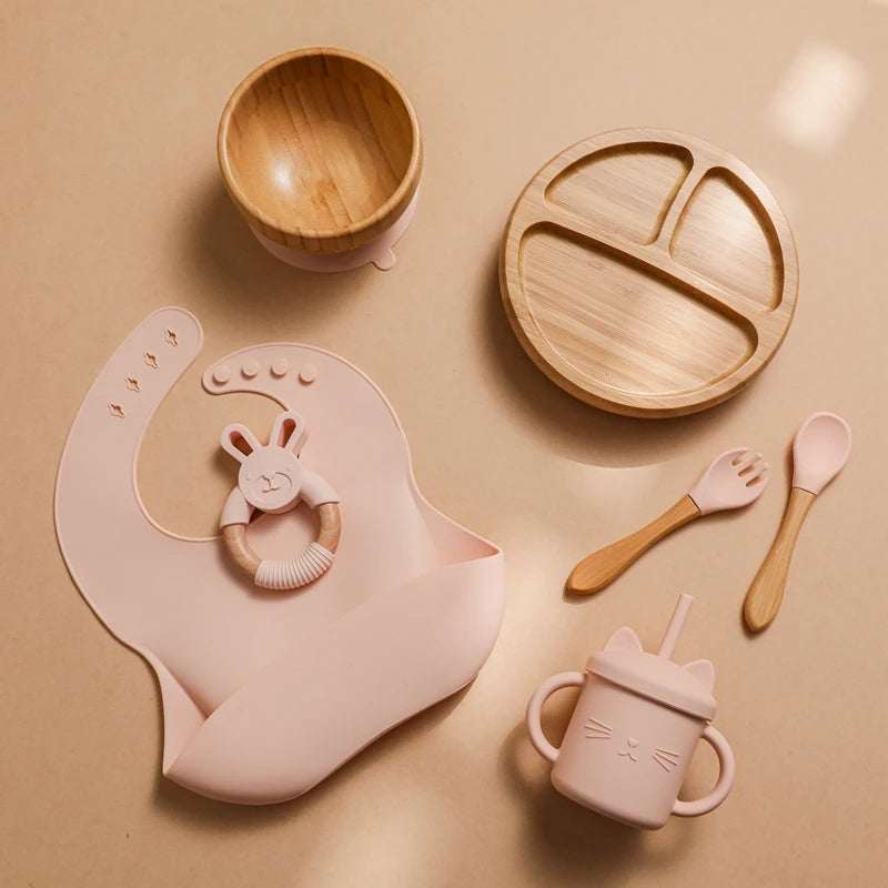 Silicone Baby Feeding Set