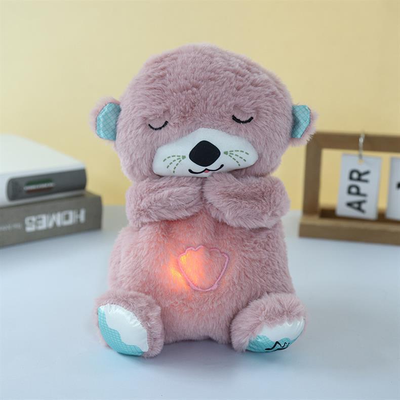 Breathing Otter Soothing Plush