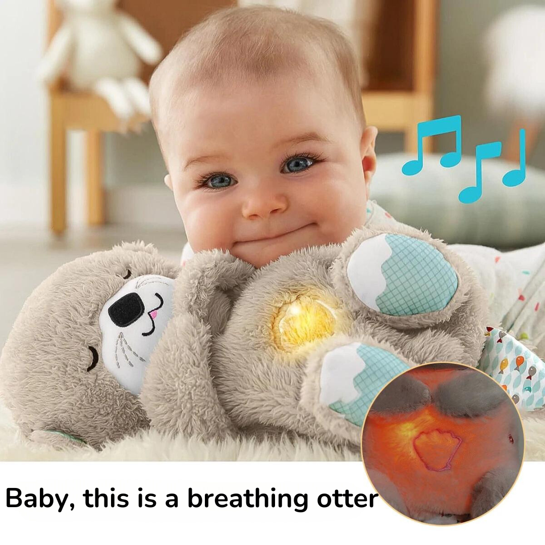 Breathing Otter Soothing Plush