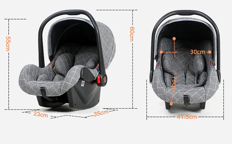 3 in 1 Luxury Baby Stroller - Monica