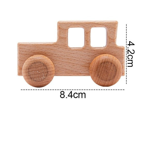 Organic Beech Wooden Toys For Babies BPA Free Montessori - Little Baby Island