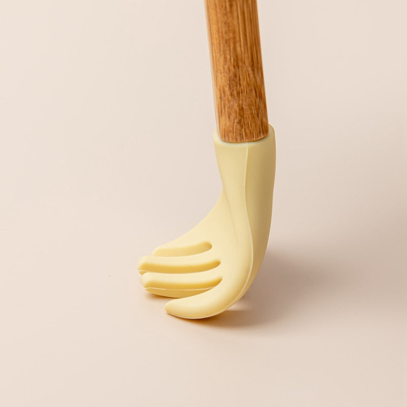 Baby Bamboo Silicone Fork - Little Baby Island