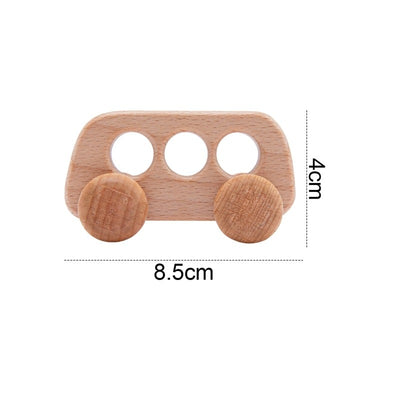 Organic Beech Wooden Toys For Babies BPA Free Montessori - Little Baby Island