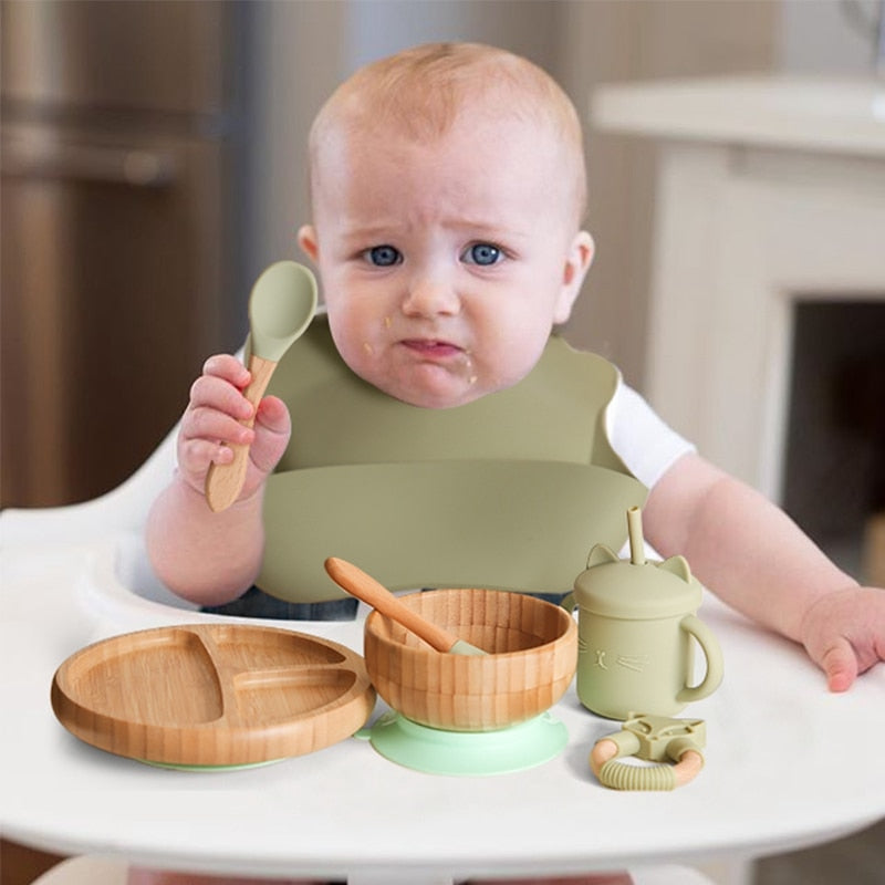 Silicone Baby Feeding Set - Little Baby Island