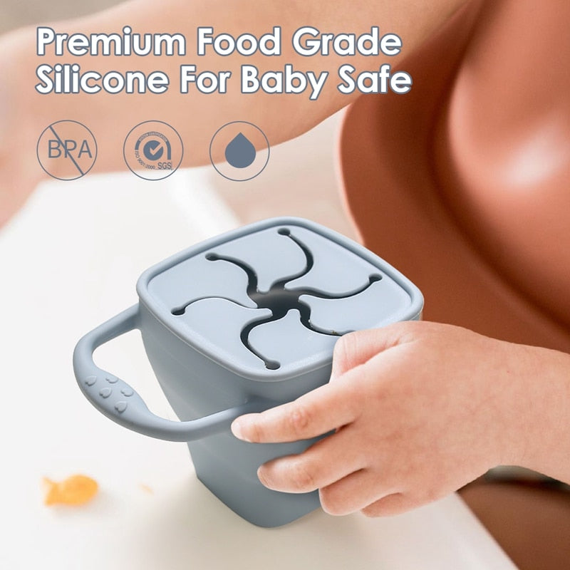 Kids Silicone Snack Container - Little Baby Island