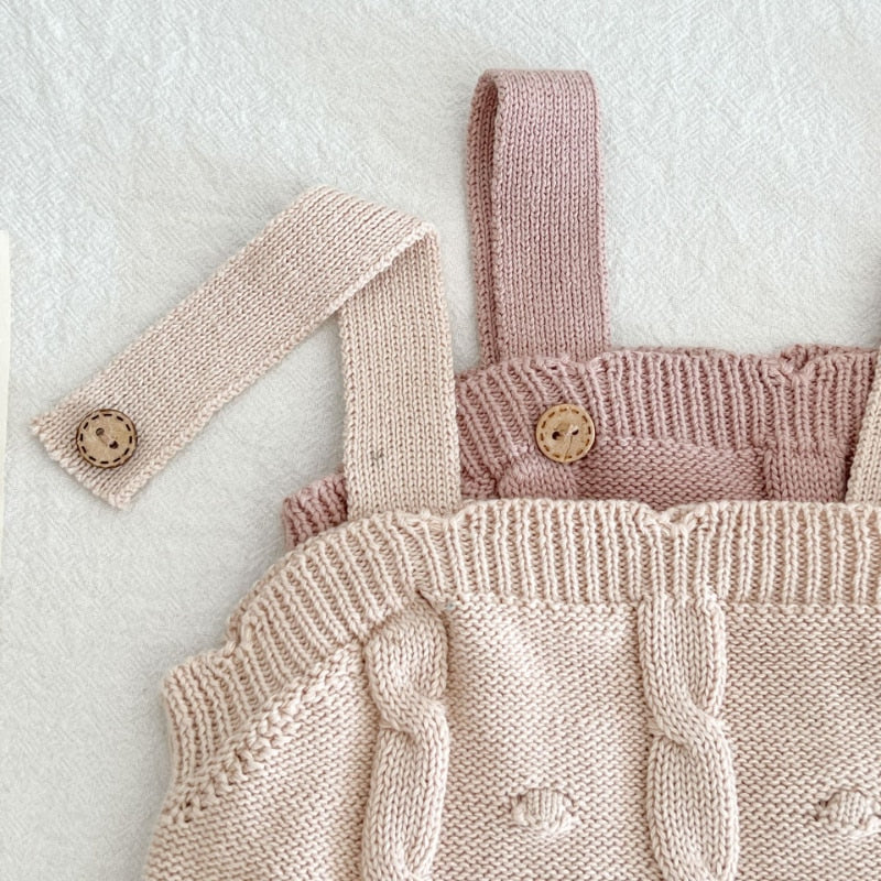 Autumn Baby Knitted Bodysuits