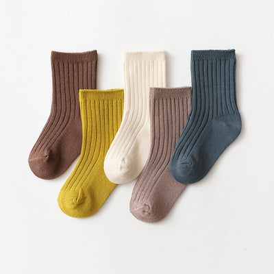 5PCS Breathable Baby Socks