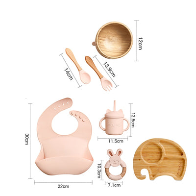 Silicone Baby Feeding Set - Little Baby Island